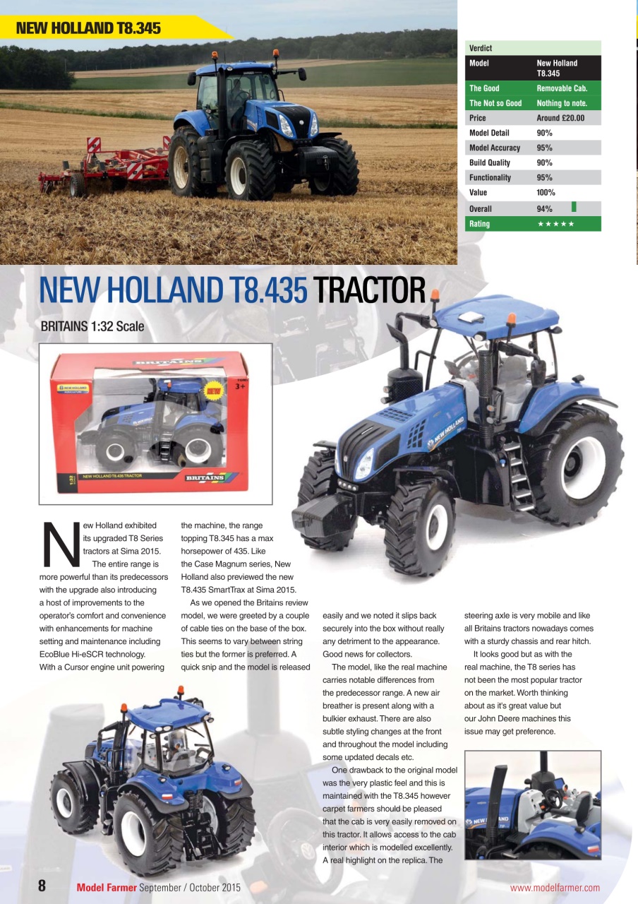 Model Farmer Magazine Preview Pages