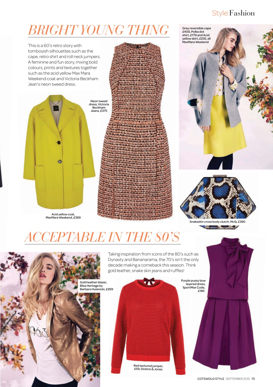 Cotswold Style Preview Pages