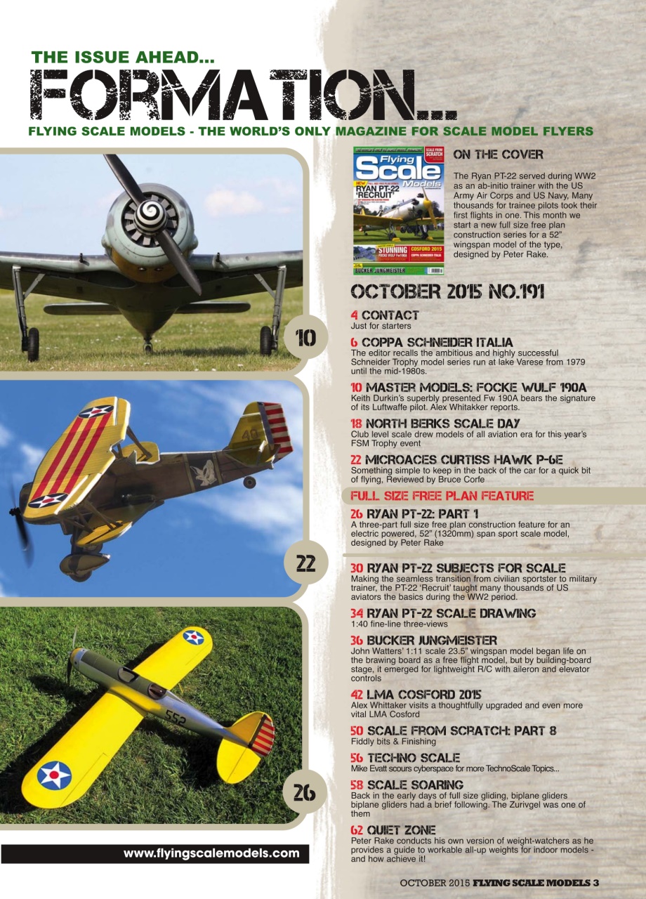 Radio Control Model Flyer Preview Pages