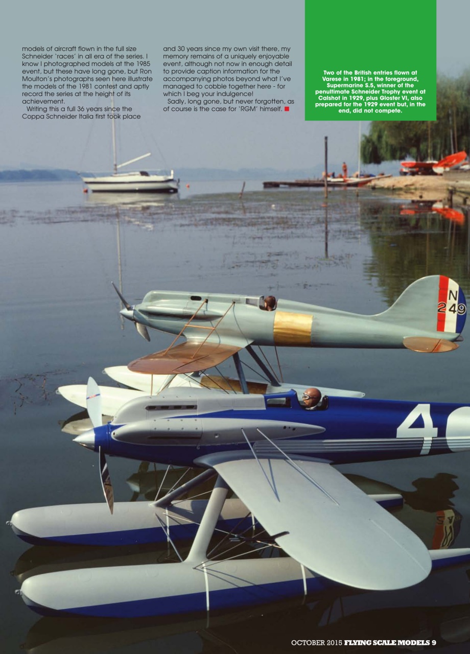 Radio Control Model Flyer Preview Pages