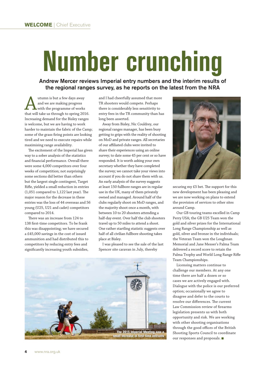 National Rifle Association Journal Preview Pages