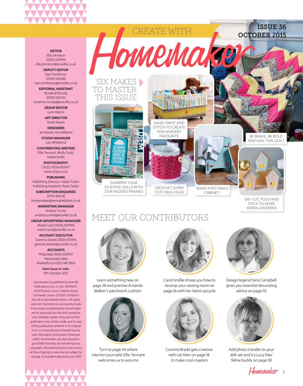 Homemaker Preview Pages