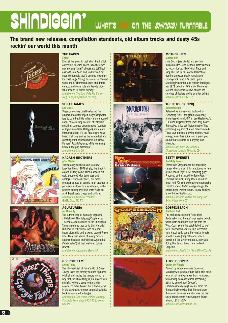 Shindig! Preview Pages