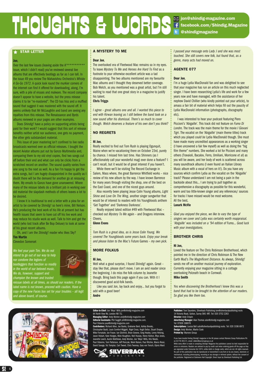 Shindig! Preview Pages