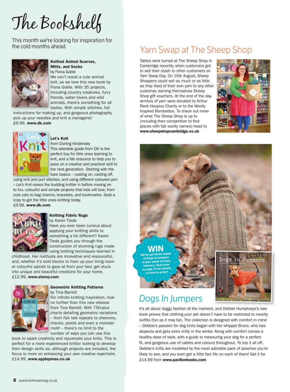 Knit Now Preview Pages