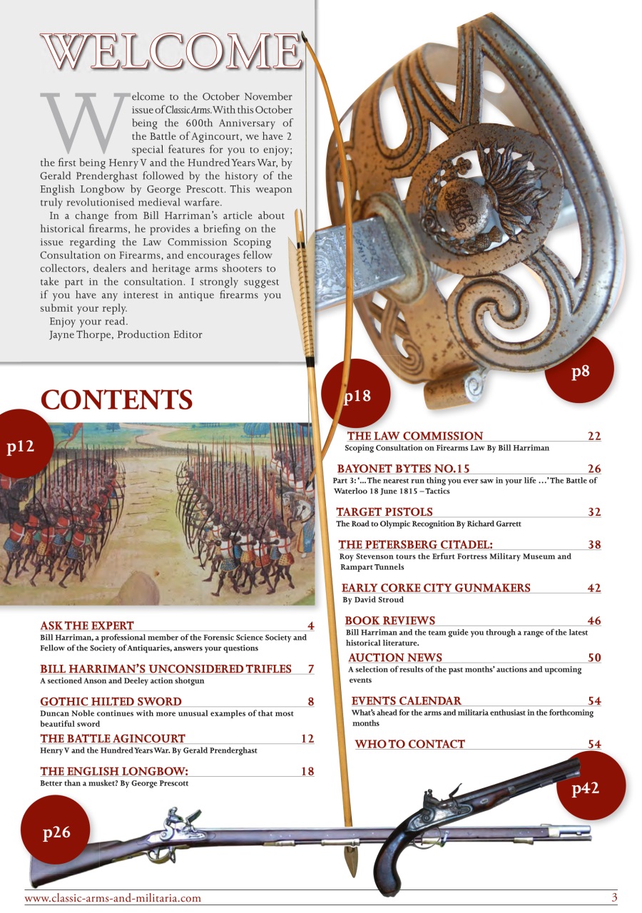 Classic Arms & Militaria Preview Pages