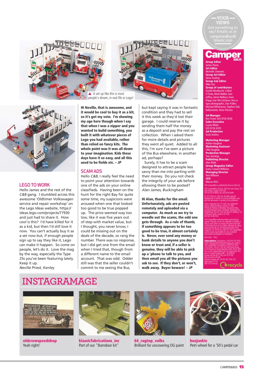 VW Camper Preview Pages