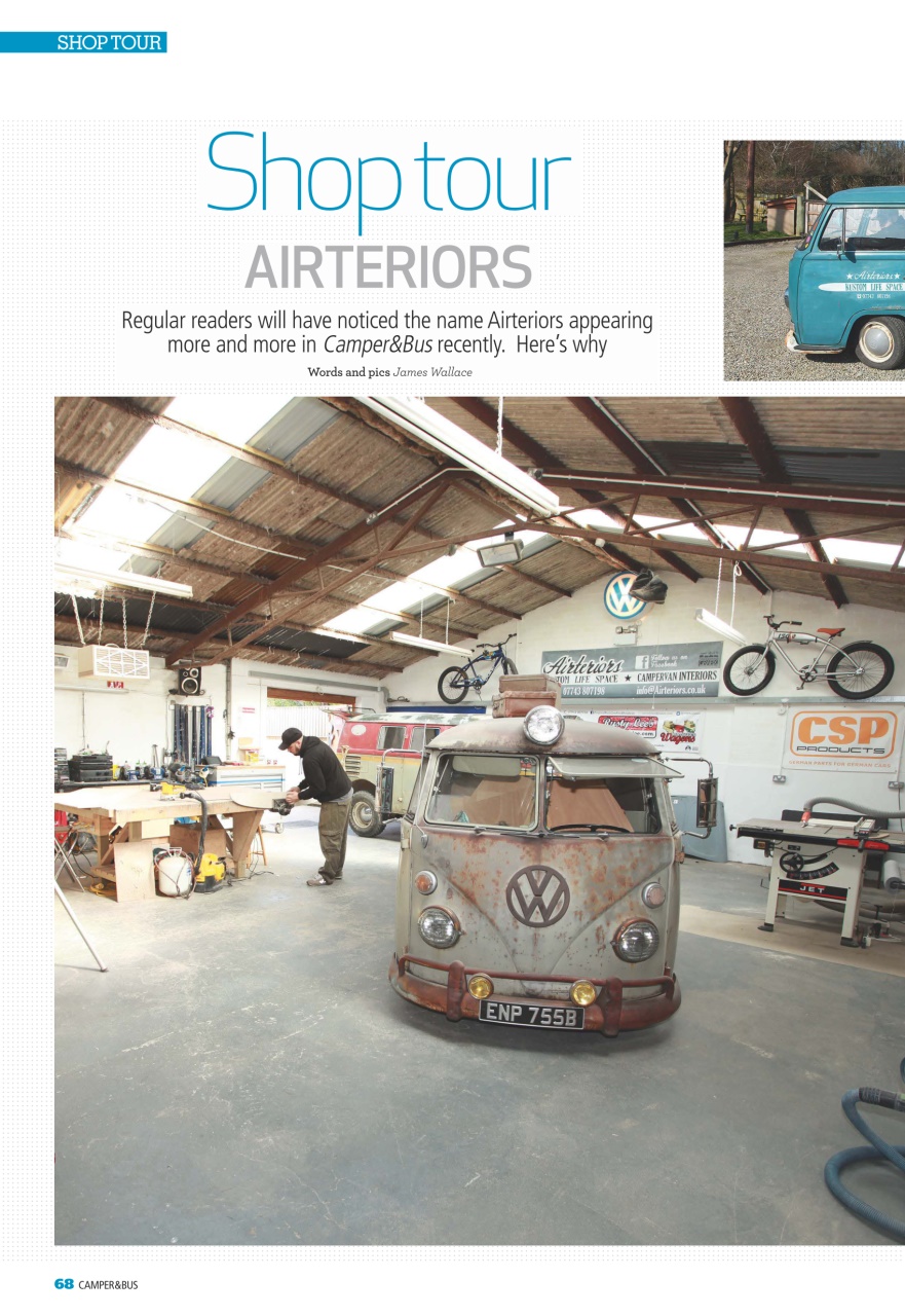 VW Camper Preview Pages