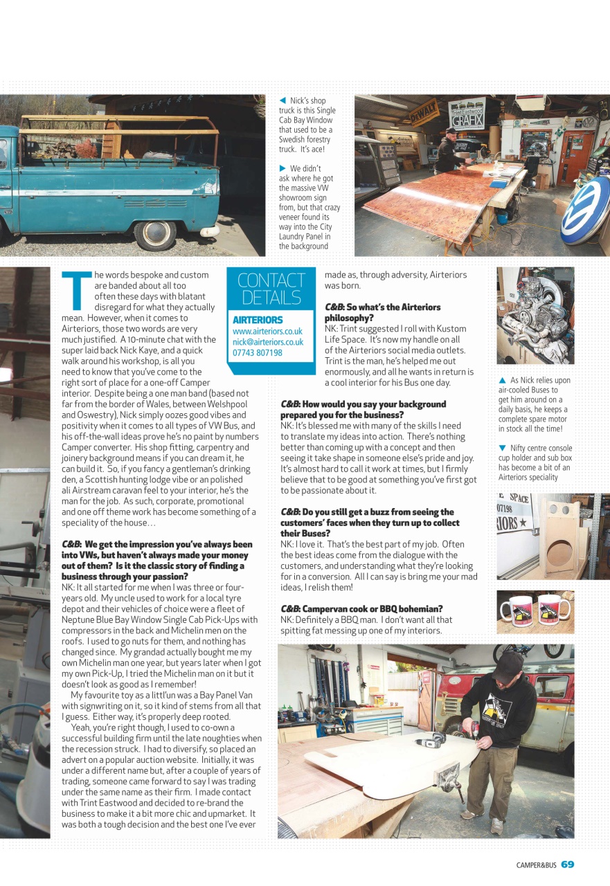 VW Camper Preview Pages