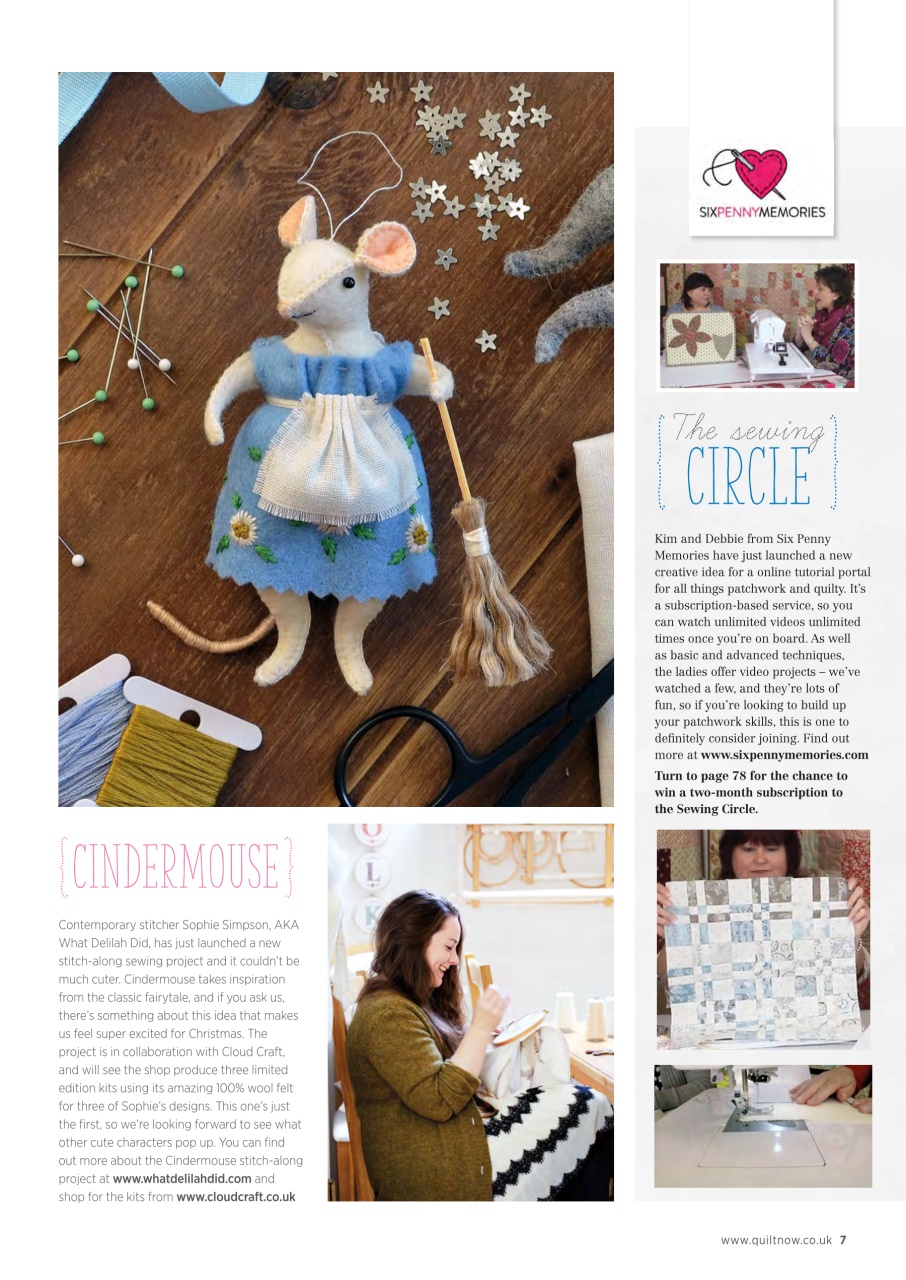 Quilt Now Preview Pages