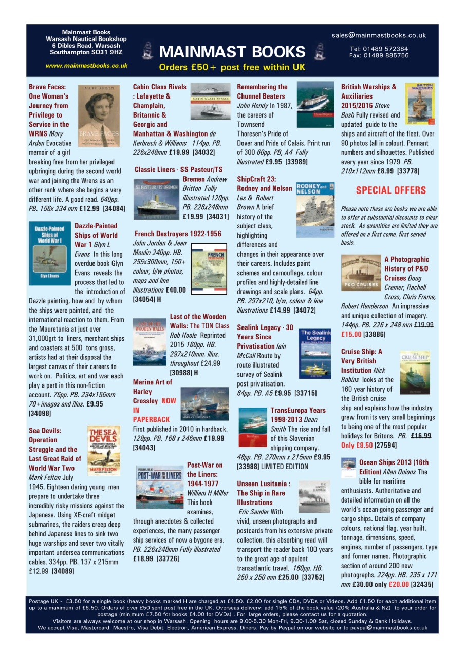Ships Monthly Preview Pages