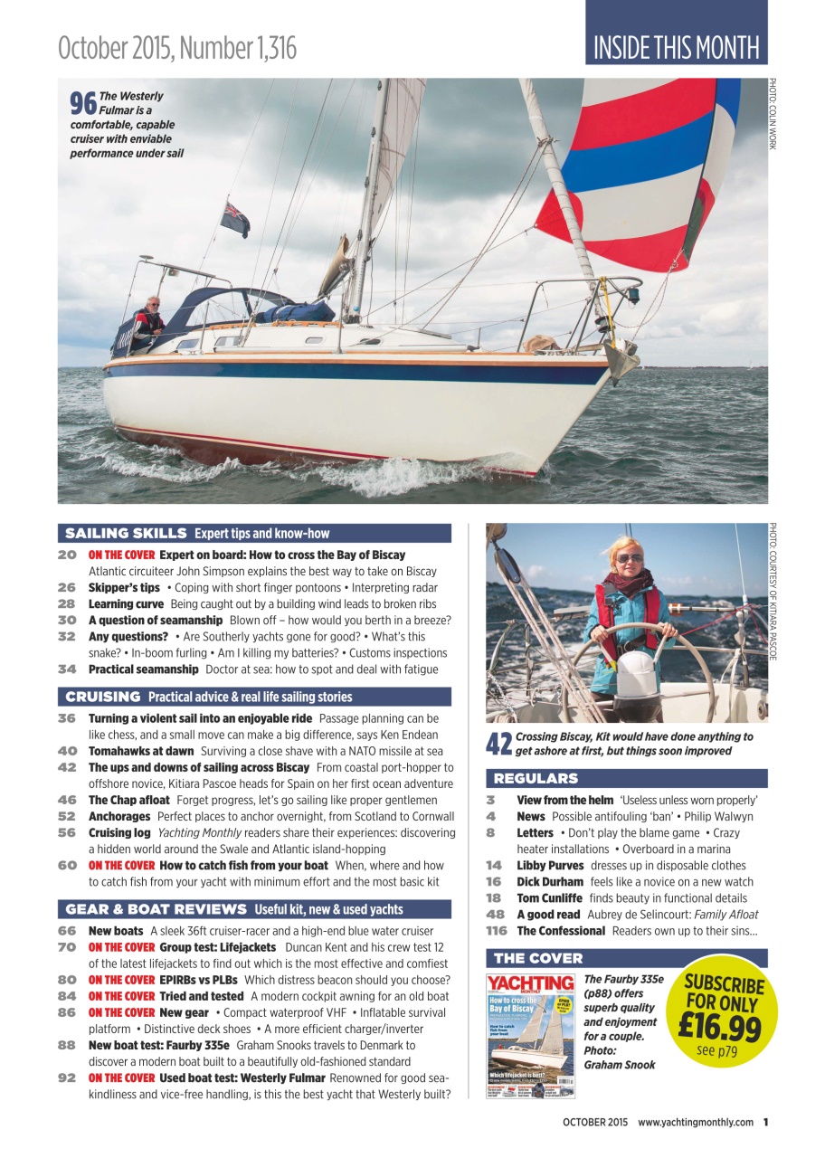 Yachting Monthly Preview Pages