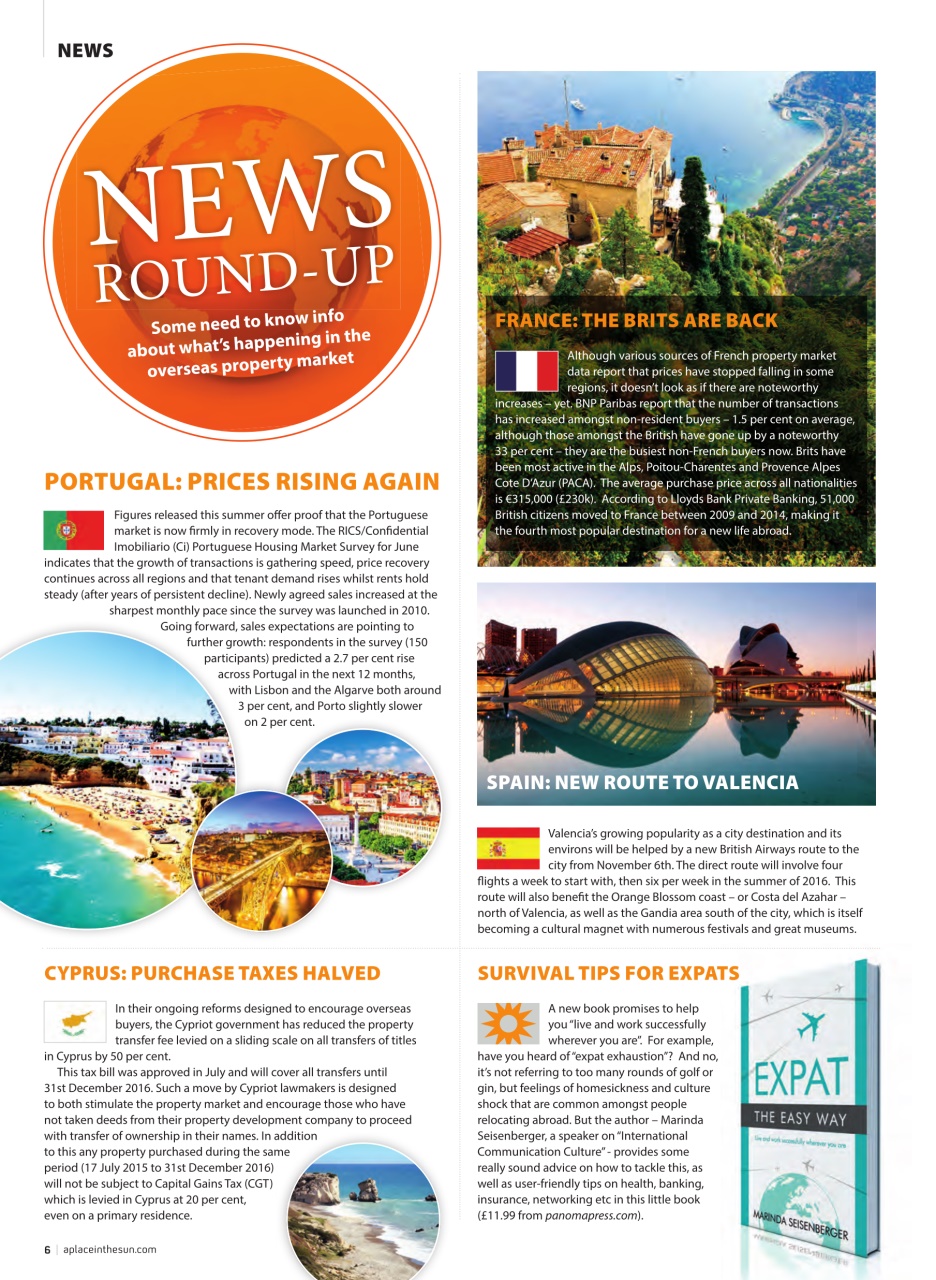 A Place in the Sun Magazine Preview Pages