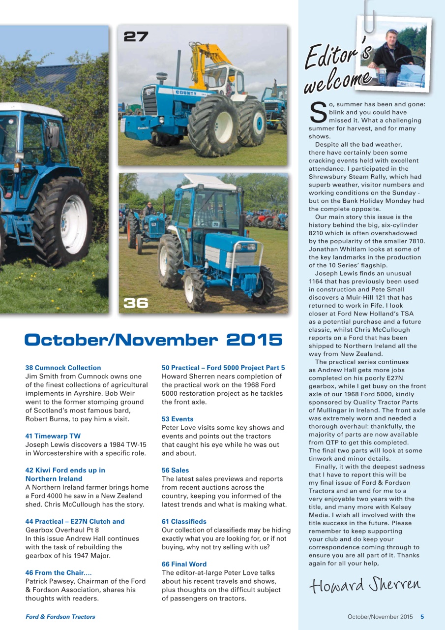 Ford & Fordson Preview Pages
