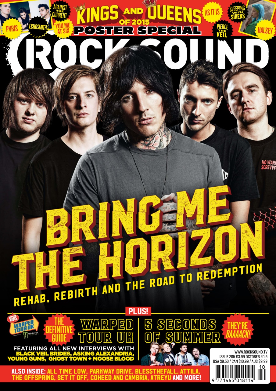 Rock Sound Magazine Preview Pages