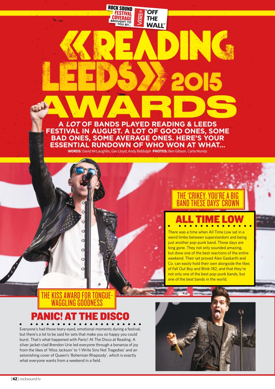 Rock Sound Magazine Preview Pages