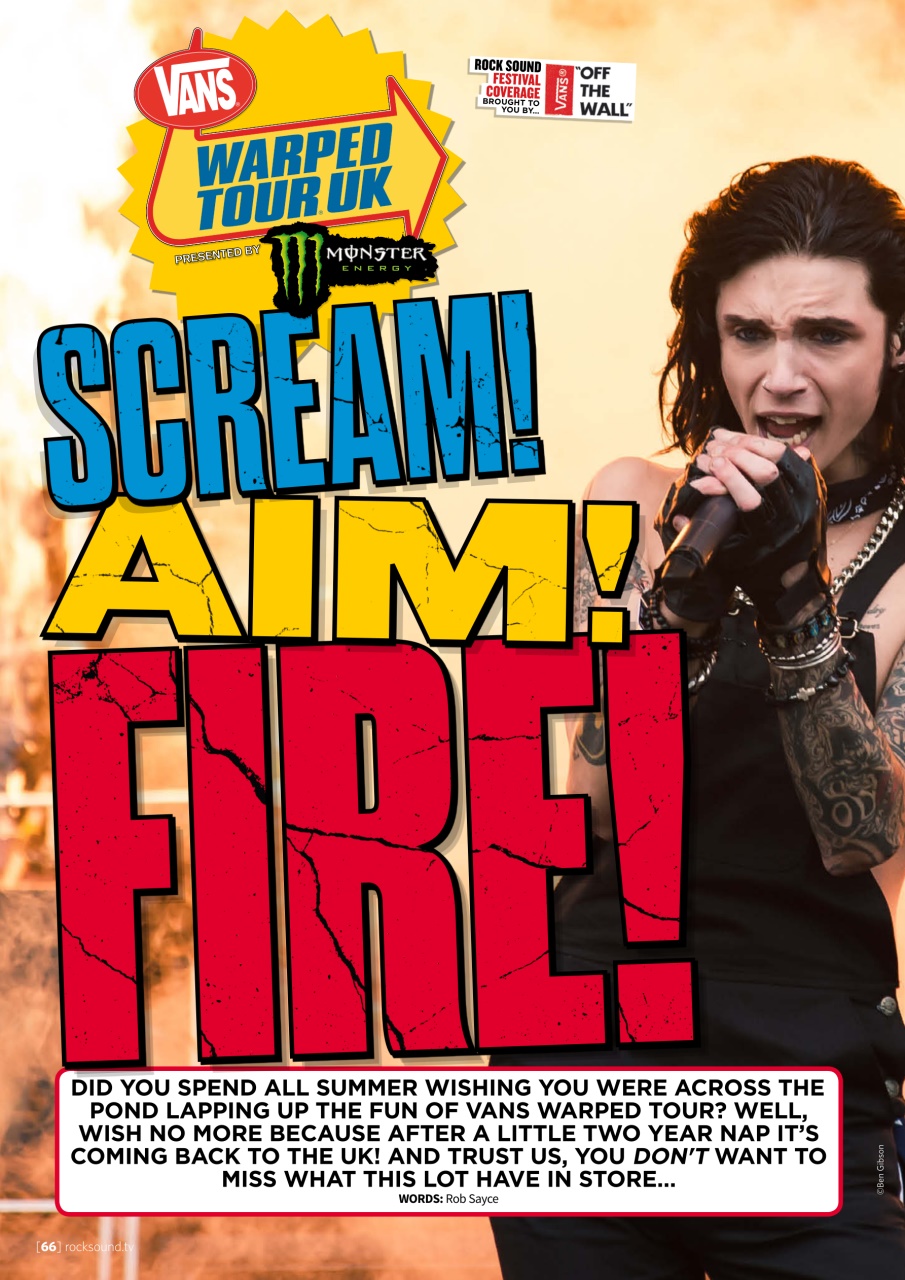 Rock Sound Magazine Preview Pages