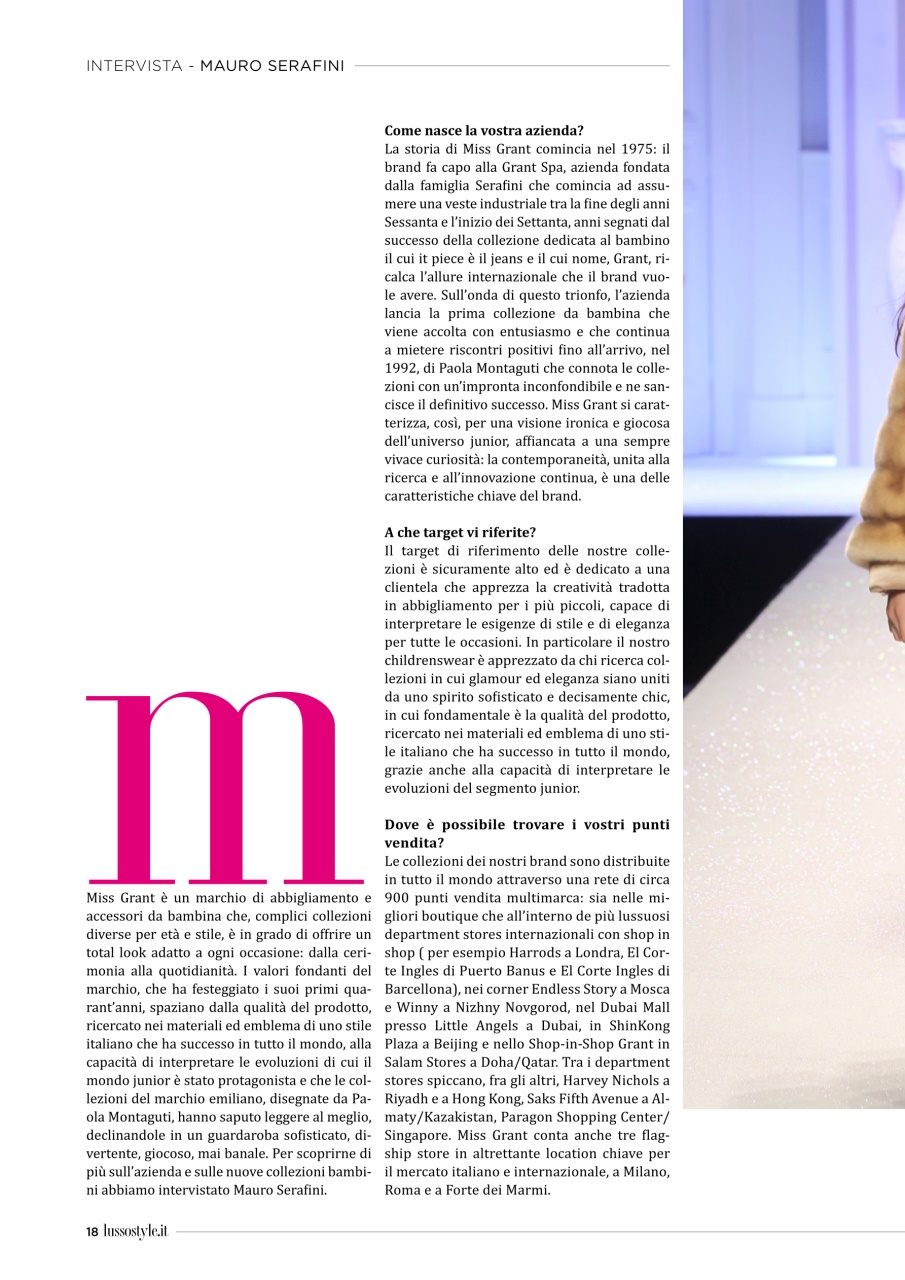 Lusso Style Preview Pages