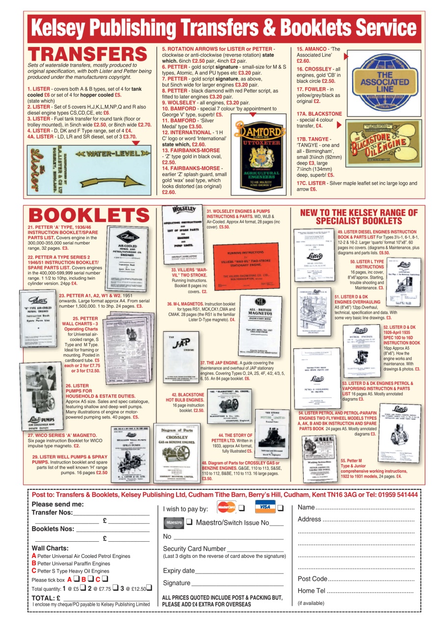Stationary Engine Preview Pages