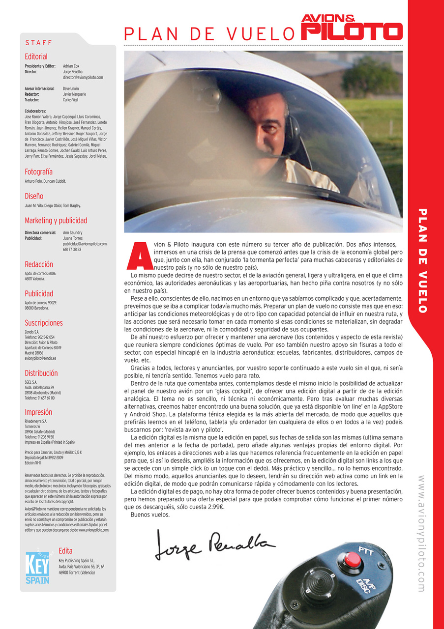 Revista Avion & Piloto Preview Pages