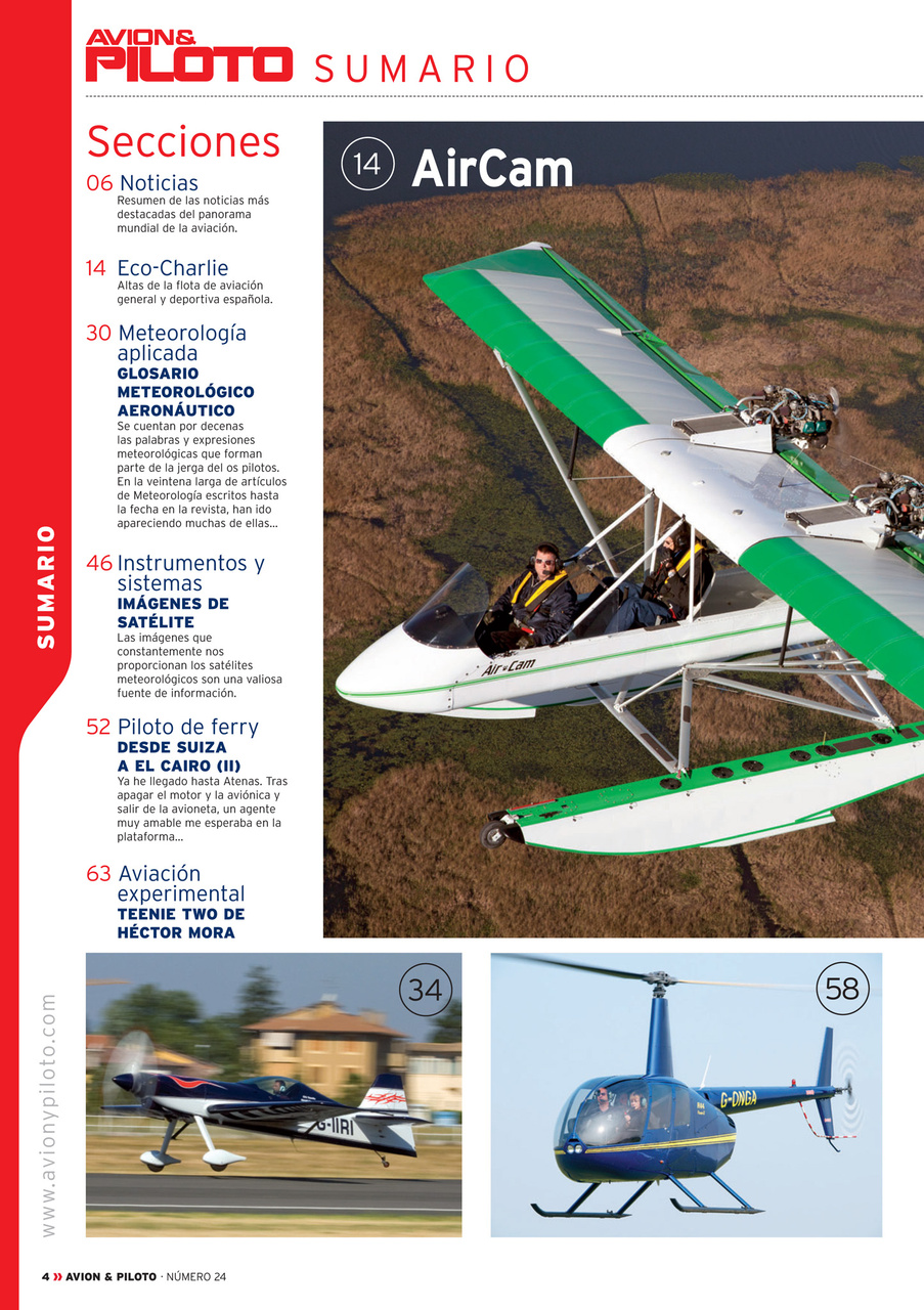 Revista Avion & Piloto Preview Pages