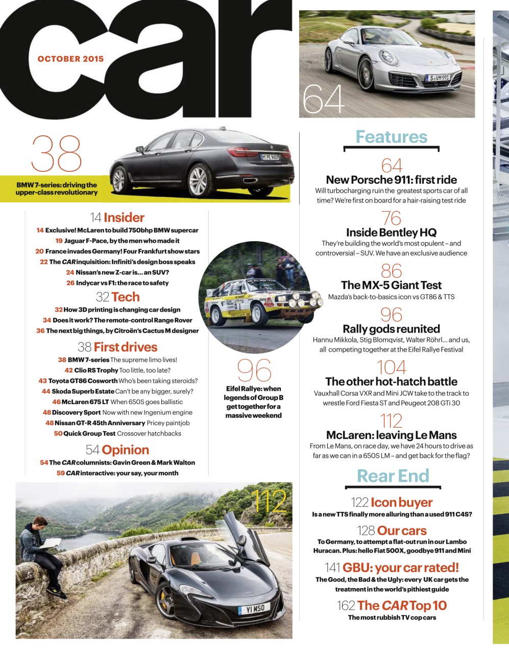 Car Preview Pages