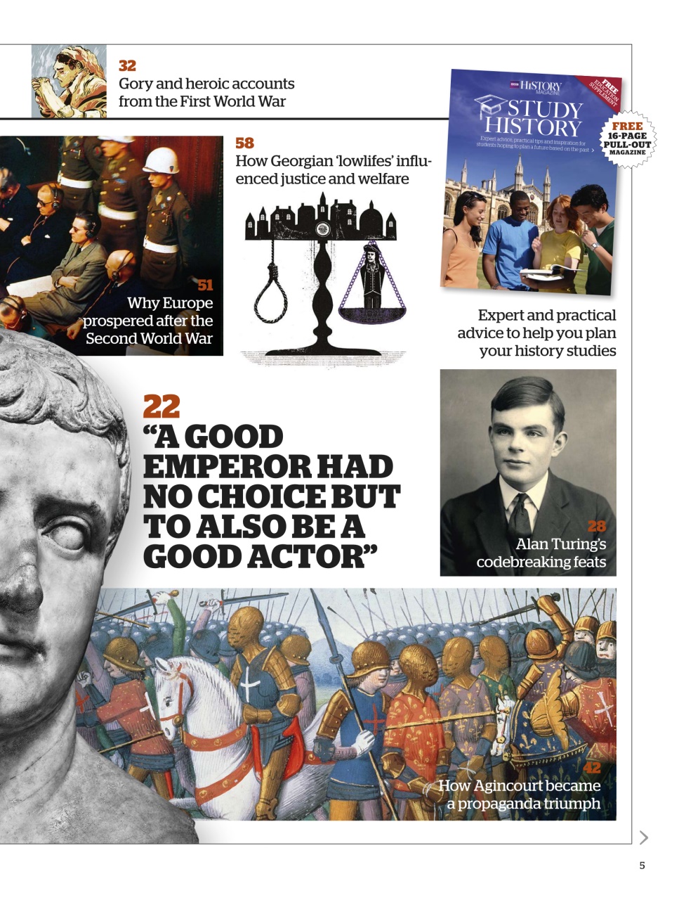 BBC History Magazine Preview Pages