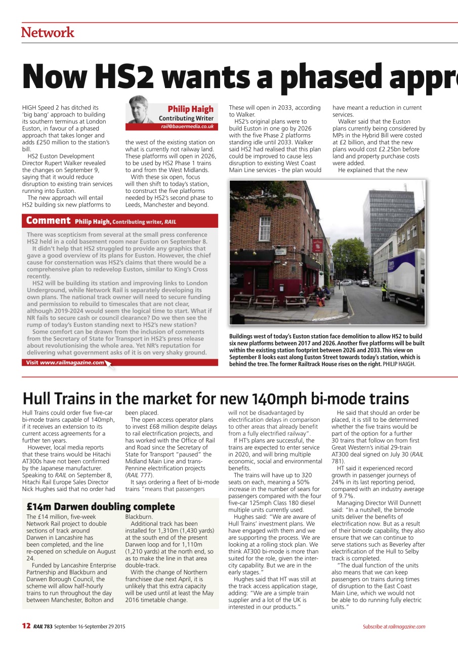 Rail Preview Pages