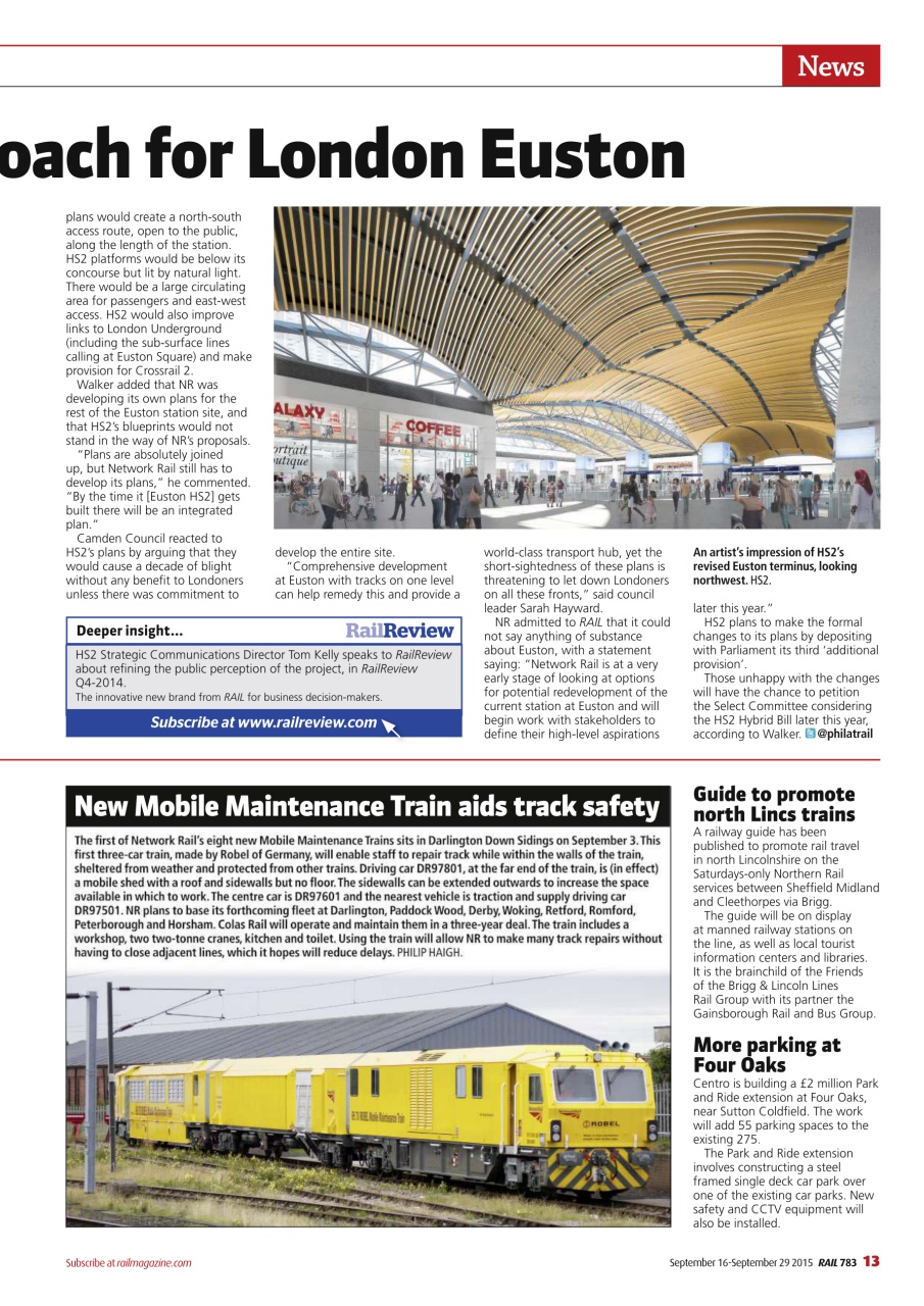 Rail Preview Pages