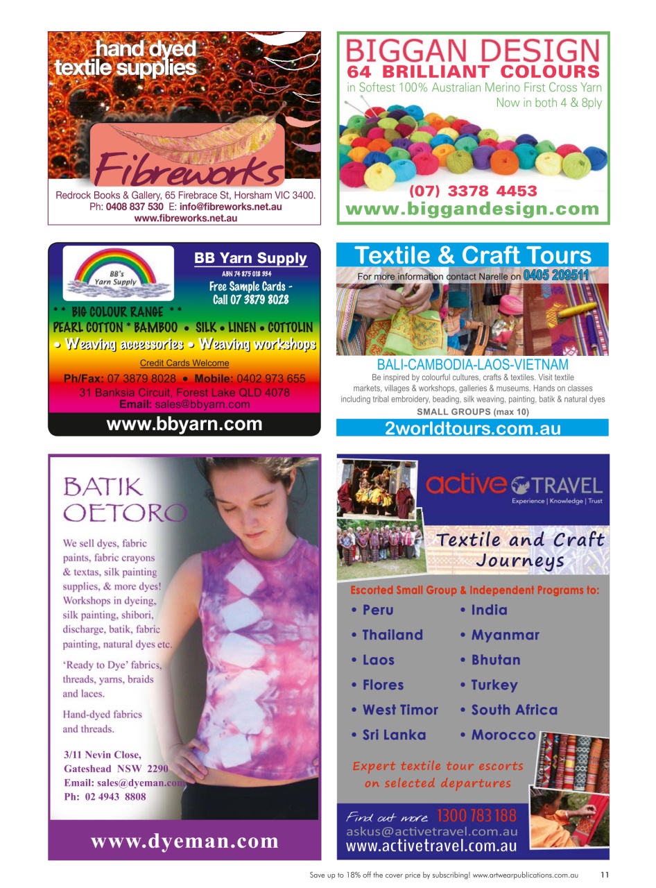 Textile Fibre Forum Preview Pages