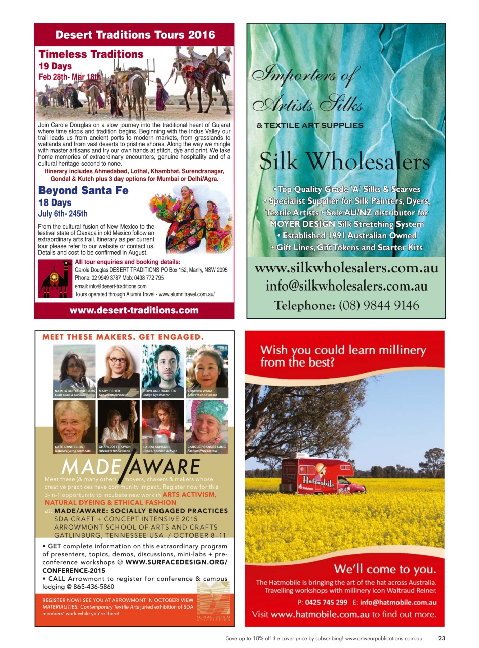 Textile Fibre Forum Preview Pages