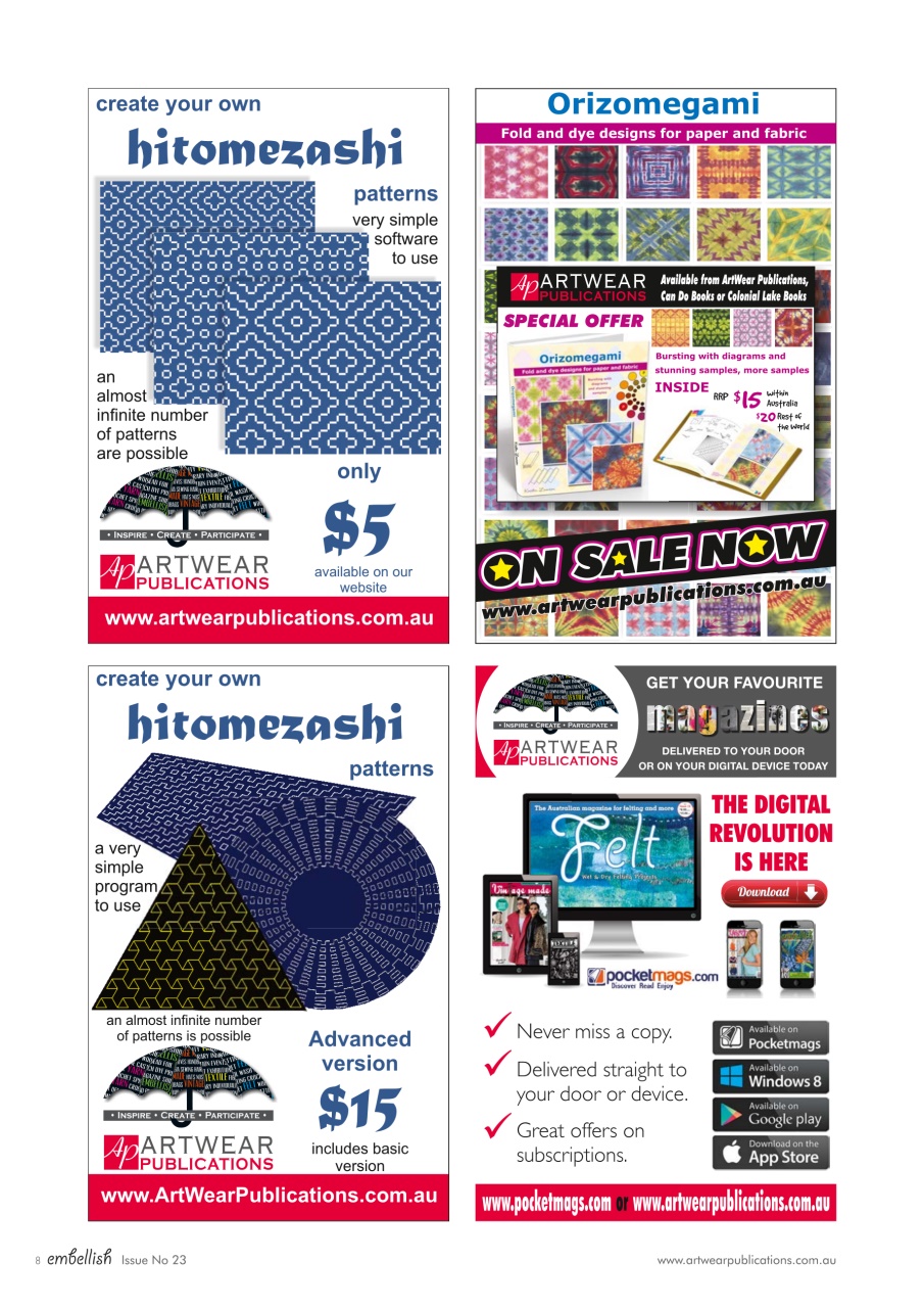 Embellish Preview Pages