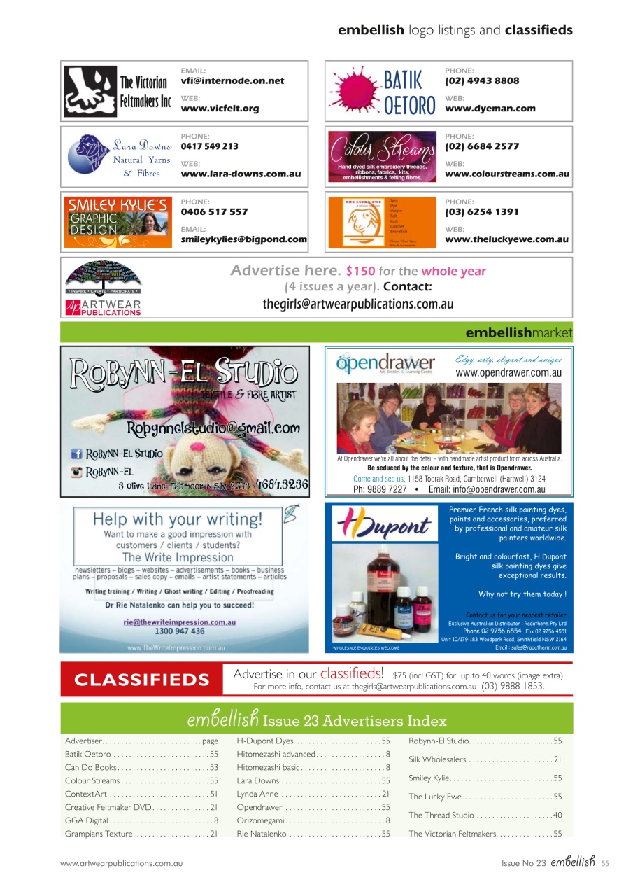 Embellish Preview Pages