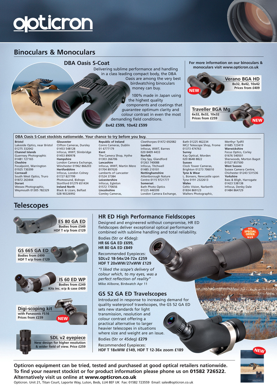 Birdwatch Magazine Preview Pages