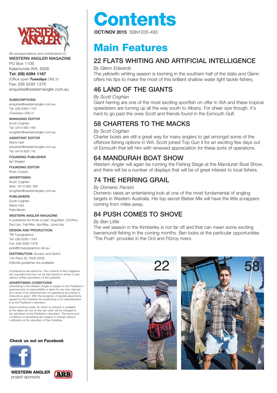Western Angler Preview Pages