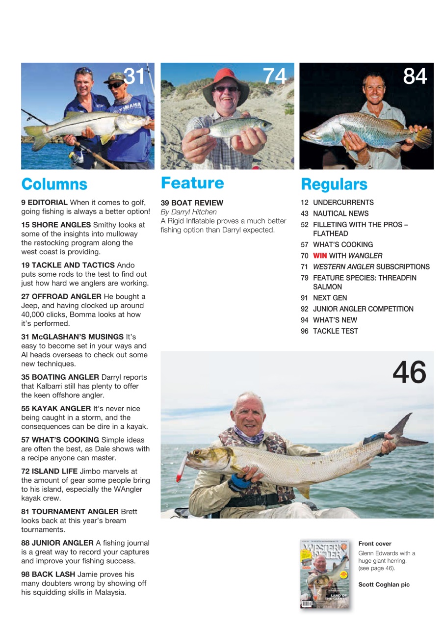 Western Angler Preview Pages