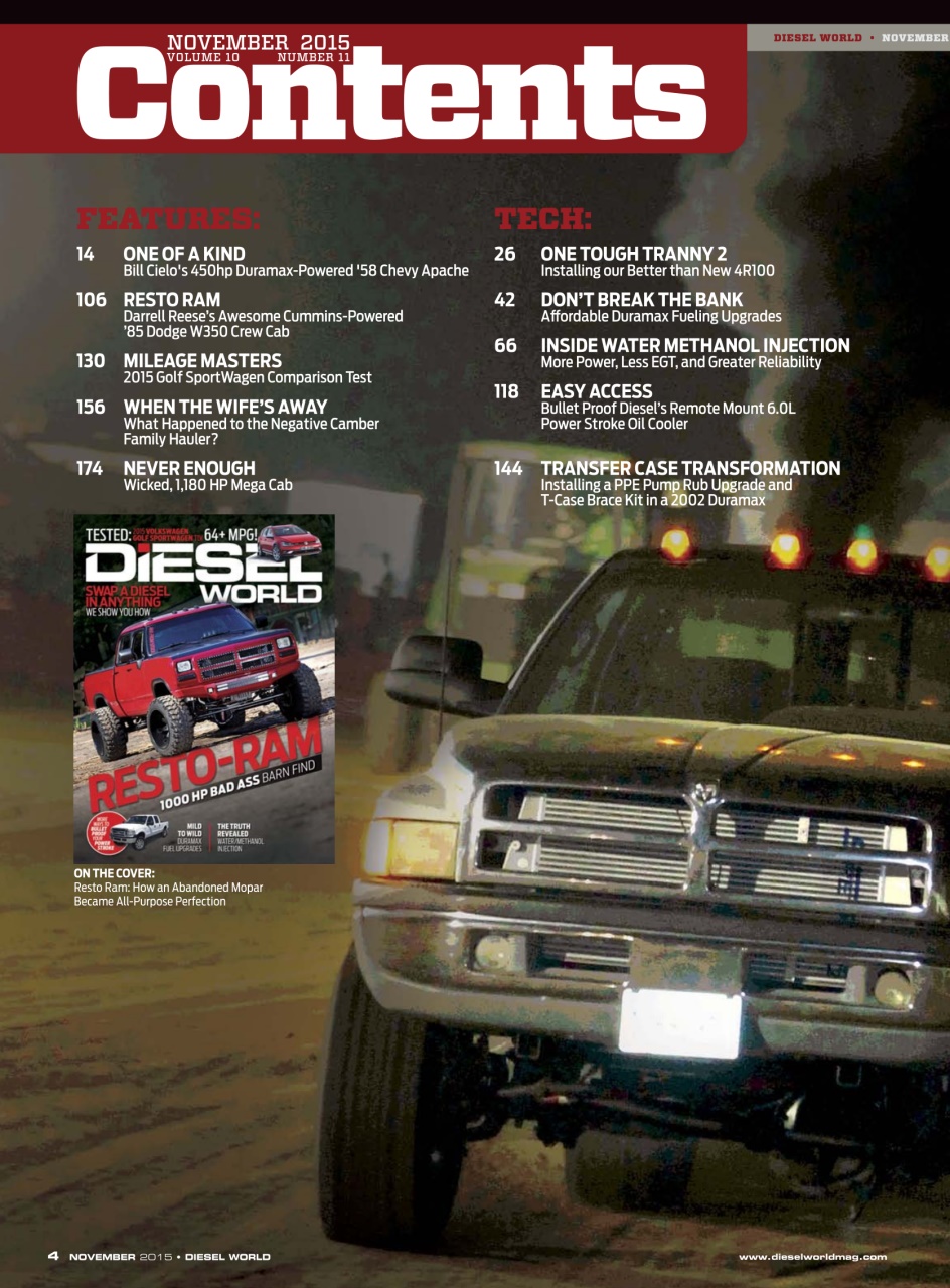 Diesel World Preview Pages