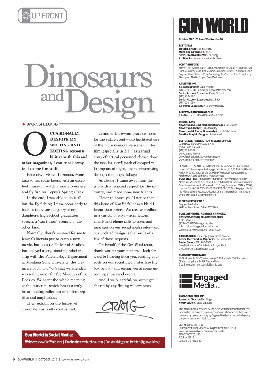 Gun World Preview Pages