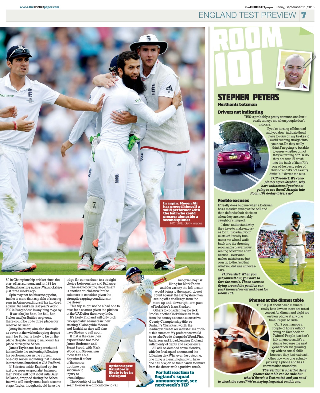 The Cricket Paper Preview Pages