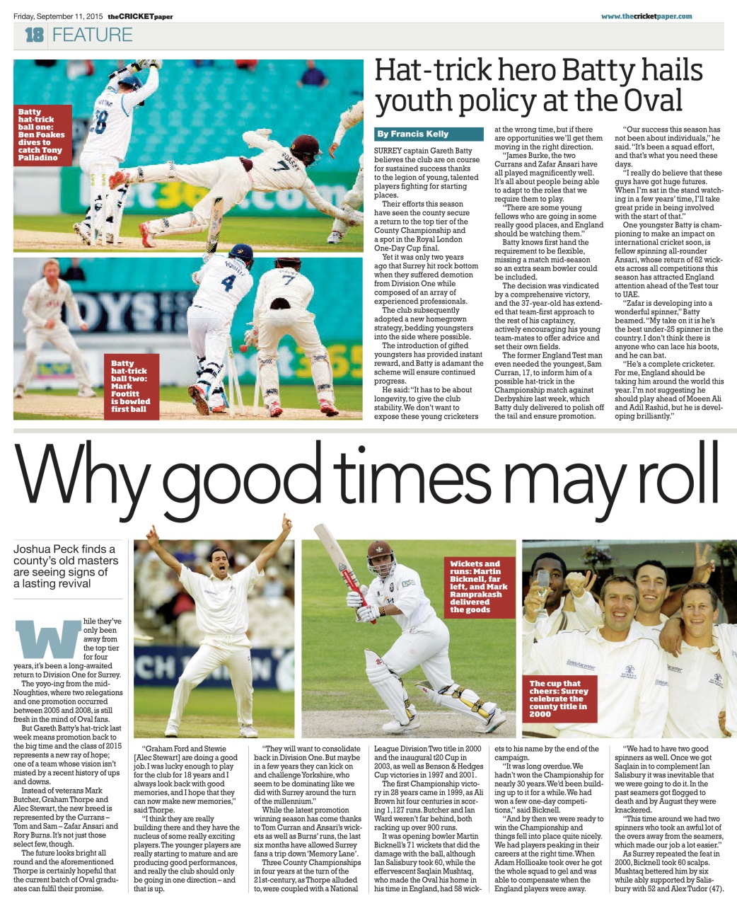 The Cricket Paper Preview Pages