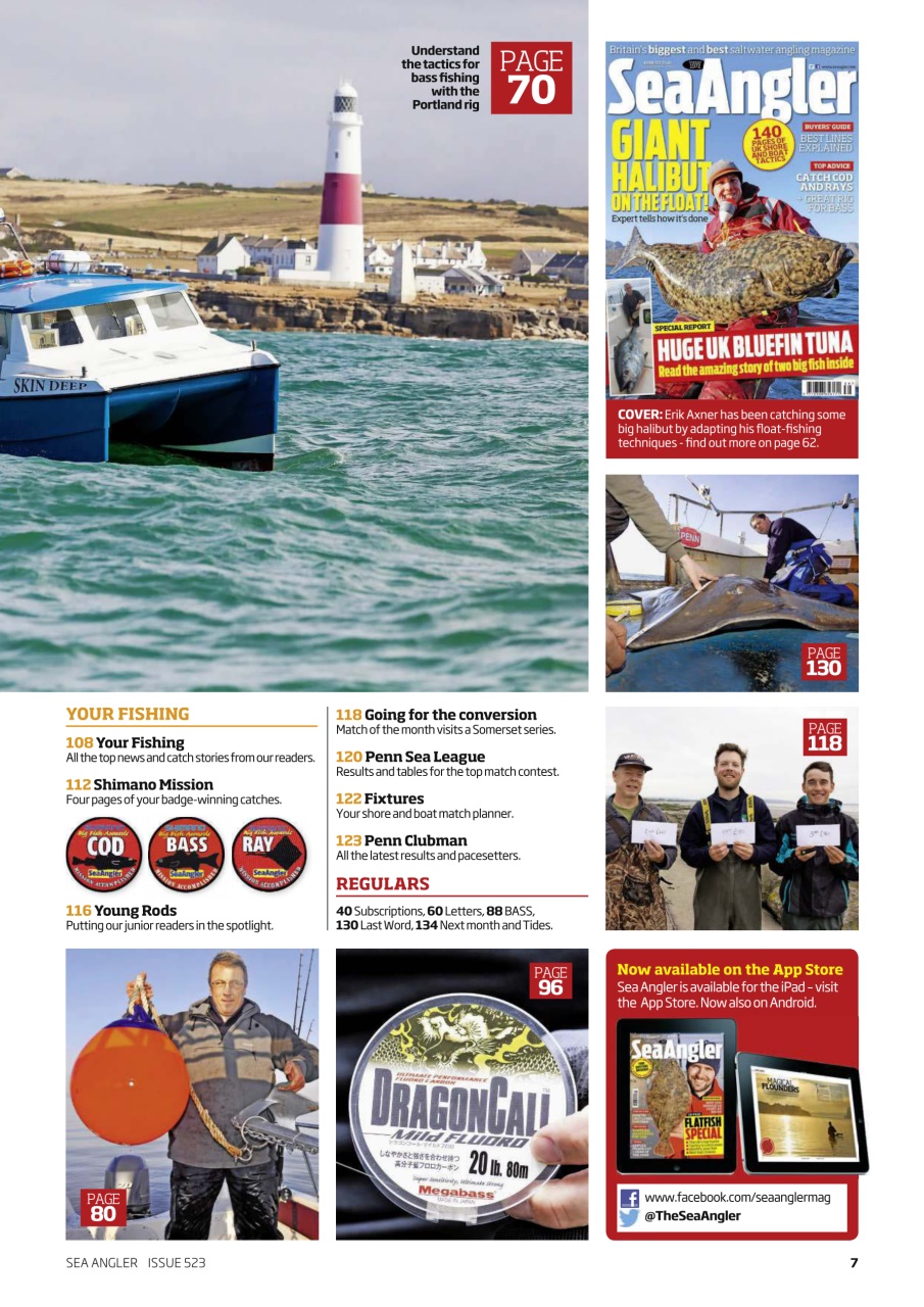 Sea Angler Preview Pages