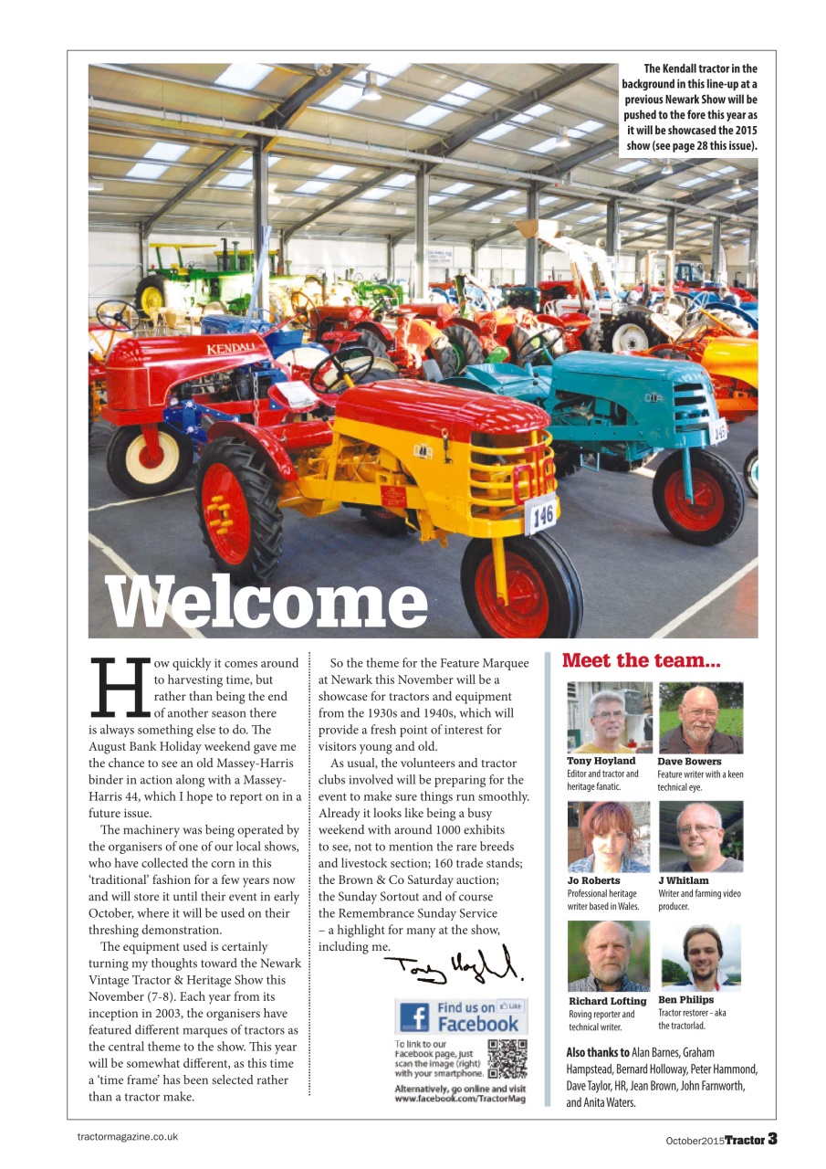 Tractor & Farming Heritage Magazine Preview Pages