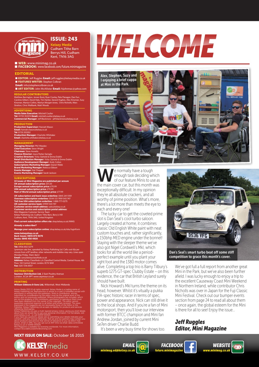 Mini Magazine Preview Pages