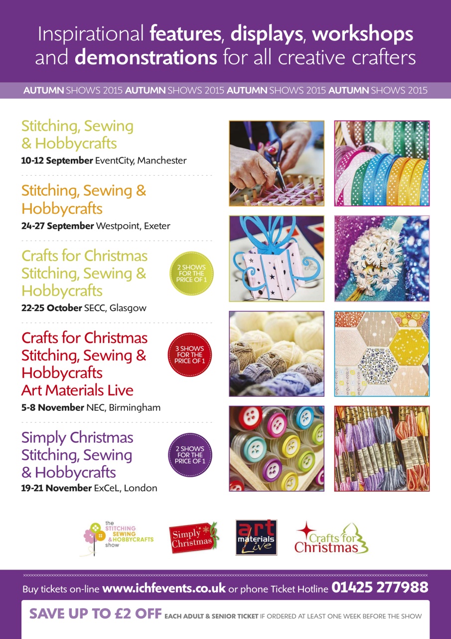 The World of Cross Stitching Preview Pages