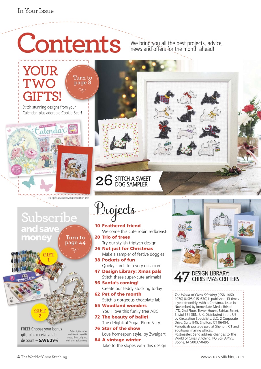 The World of Cross Stitching Preview Pages