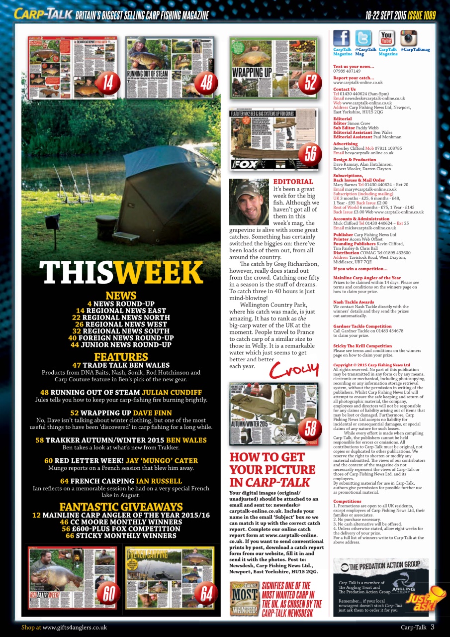 Carp-Talk Preview Pages