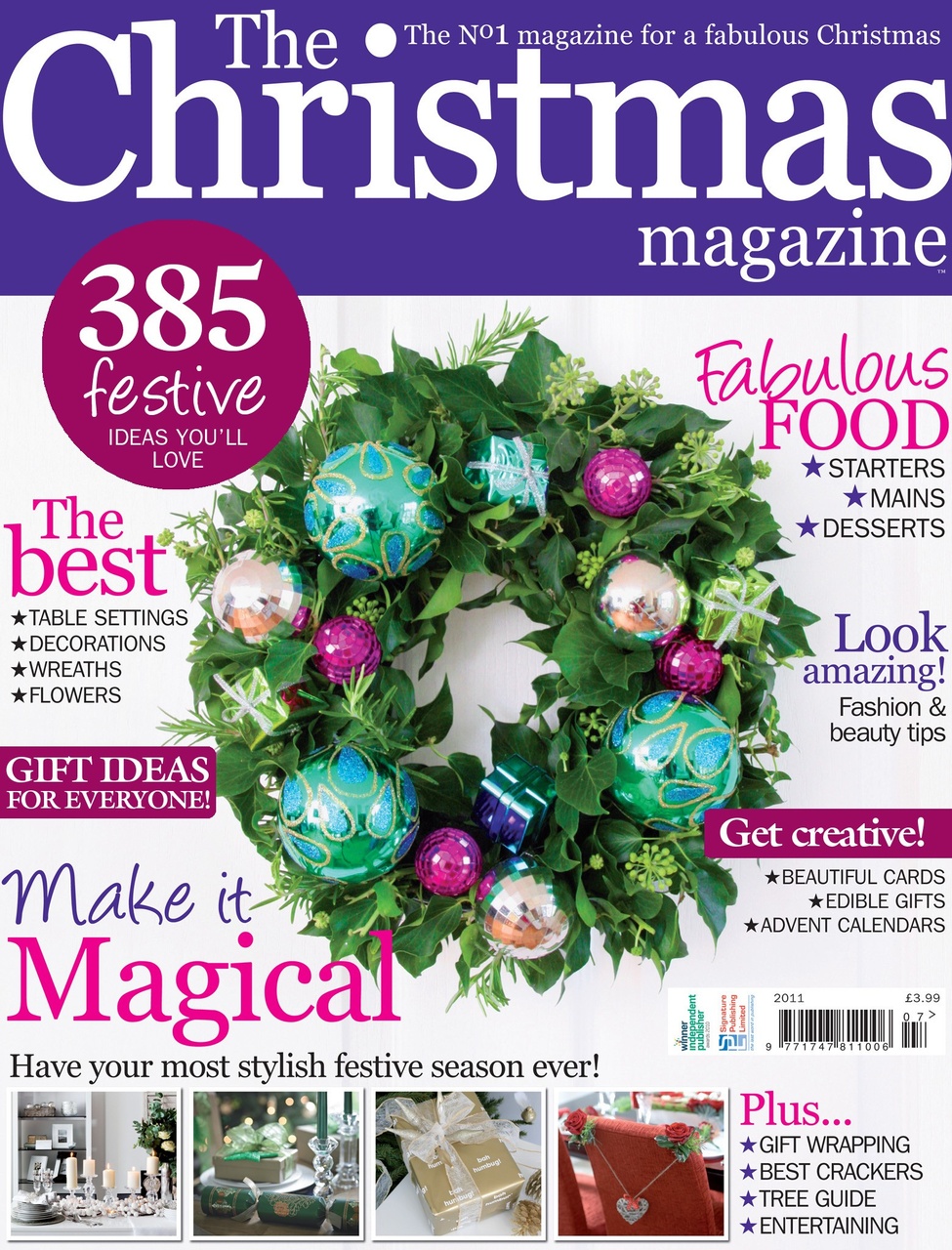 The Christmas Magazine Preview Pages
