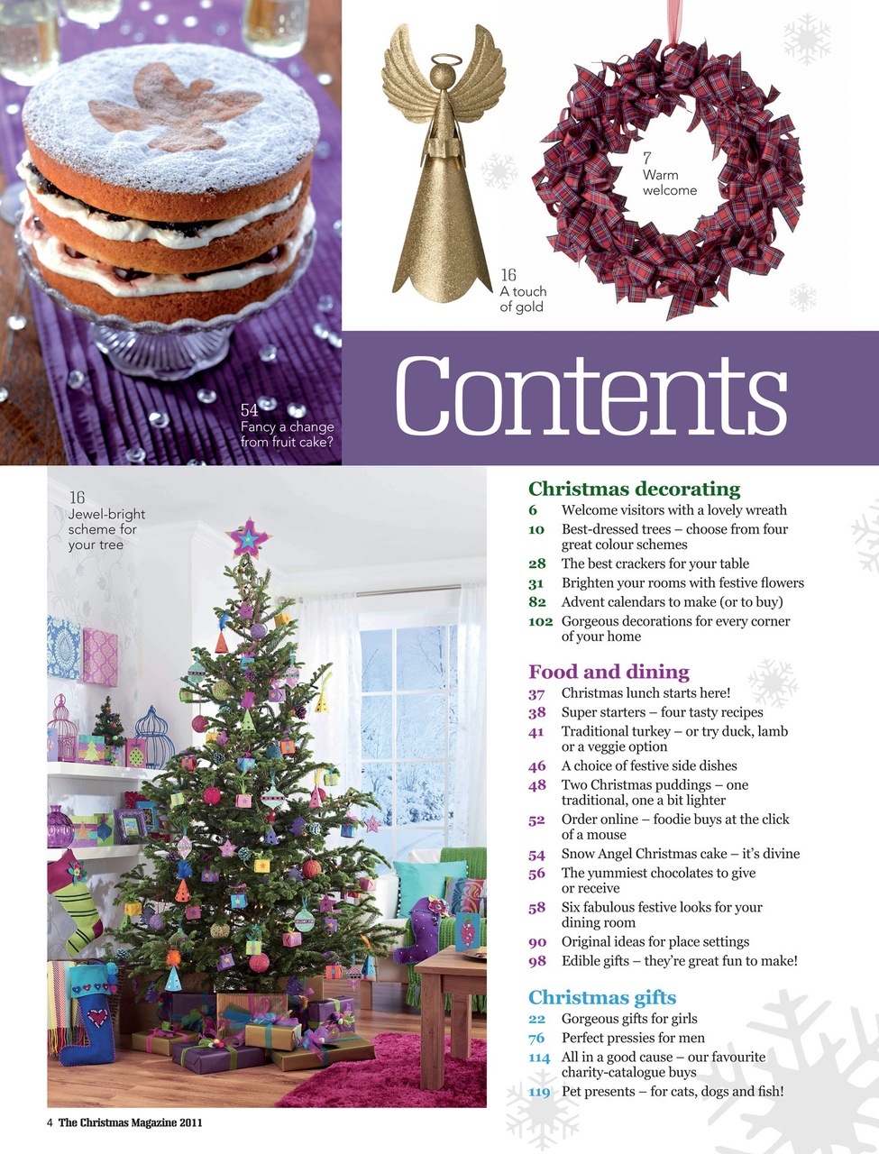 The Christmas Magazine Preview Pages