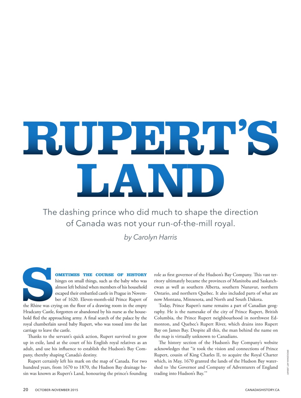 Canada's History Preview Pages