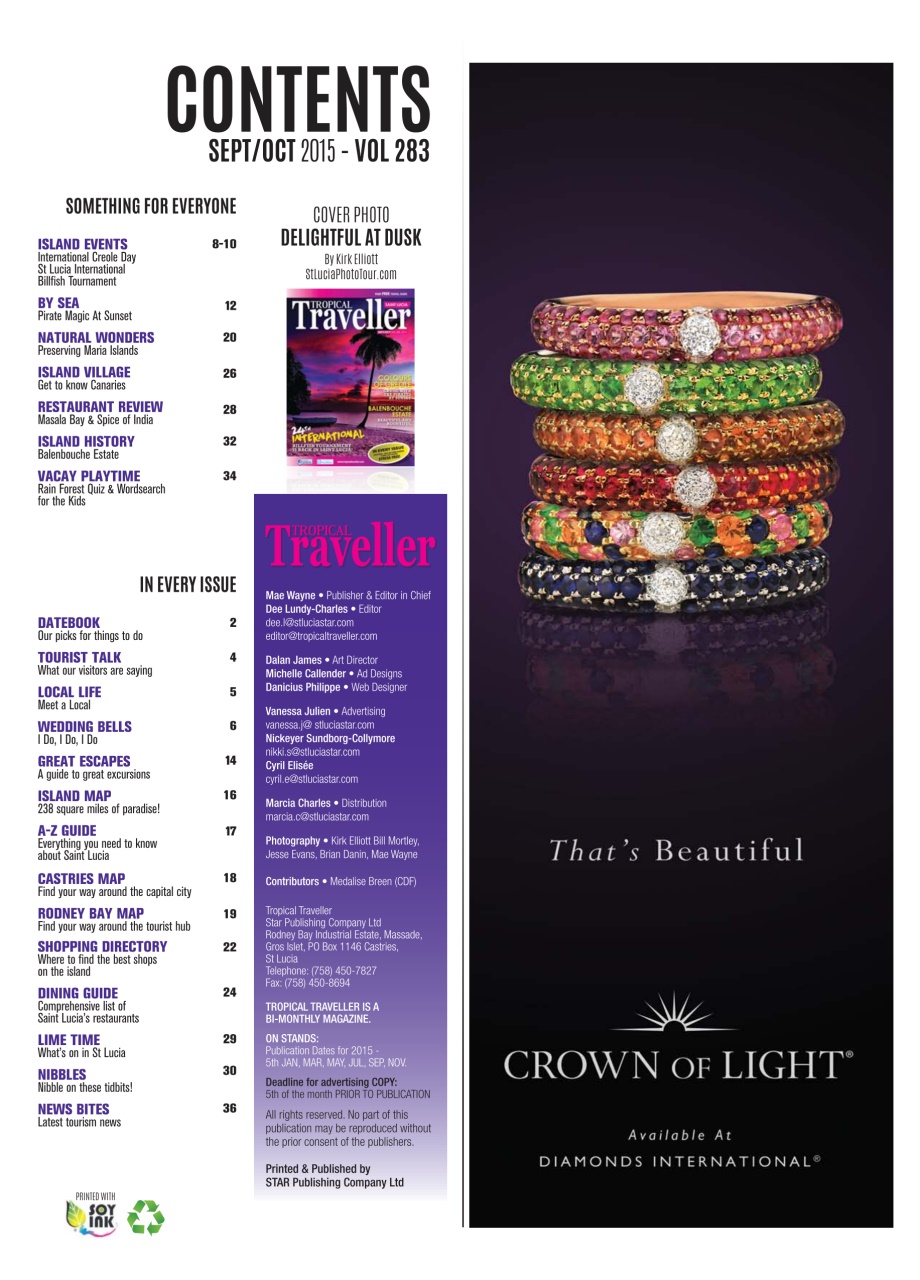 Tropical Traveller Preview Pages